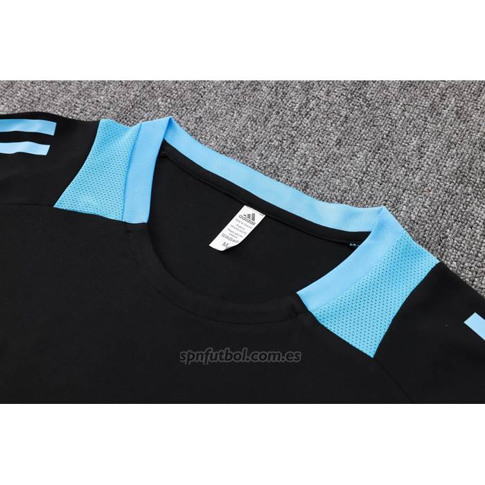 Chandal del Argentina Manga Corta 2024-2025 Negro - Pantalon Corto